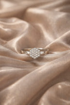 Hexa Spark Crystal Ring