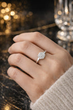 Hexa Spark Crystal Ring