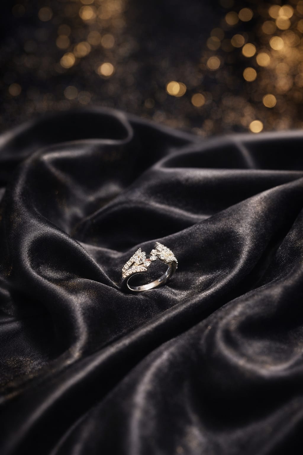 Luxe Infinity Sparkle Diamond Ring