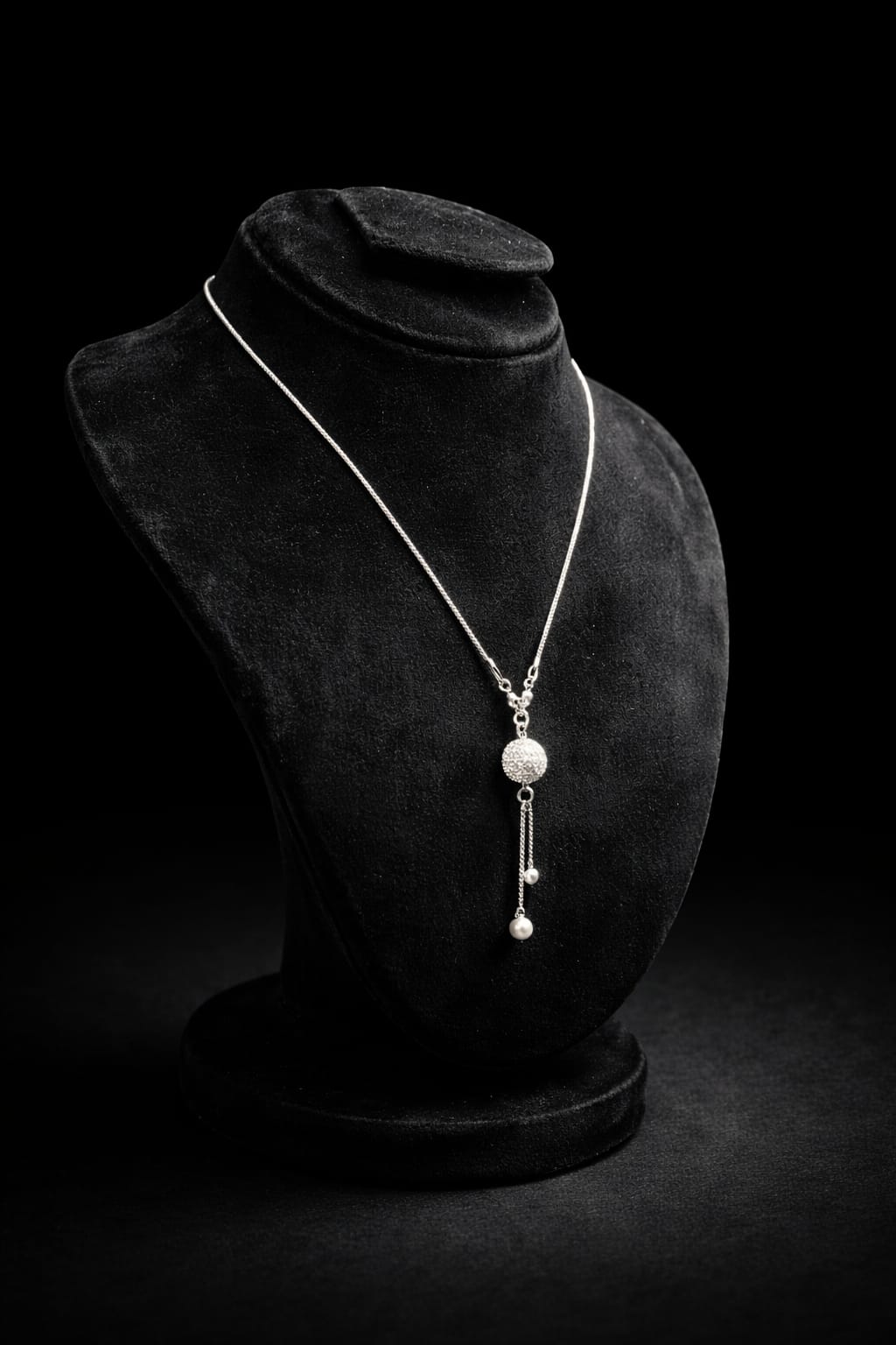 Luxury Crystal Drop Pendant Necklace